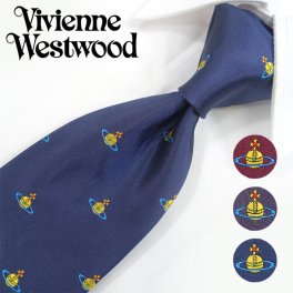 ヴィヴィアン ウエストウッド ネクタイ (8.5cm幅)  Vivienne Westwood ヴィヴィアンネクタイ  ネクタイ ブランド/高級/セール 新作/バースデー/誕生日/お祝い 父の日/入社祝い/就職祝い