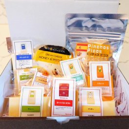グルメギフト　ナチュラルチーズ&スペインクラッカー詰め合わせ　１０種セット　おつまみギフト【送料無料(一部地域除く)】