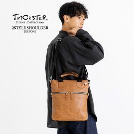 正規品 メンズ レディース TRICKSTER トリックスター Brave Collection(ブレイブコレクション) ELTON エルトン ショルダーバッグ tr147 acro48 旅行 ギフト