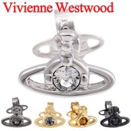 ヴィヴィアンウエストウッド ピアス メンズ レディース Vivienne Westwood ヴィヴィアン ナノソリティアシングルスタッドピアス 片耳用 62010086 選べる5色 【ラッピング無料 誕生日 お祝い プレゼント ギフト 贈り物】 送料無料