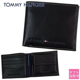 トミーヒルフィガー メンズ 財布 TOMMY HILFIGER 財布 二つ折り財布 メンズ ブラウン 31TL25X005 200 レザー 本革 誕生日プレゼント 男性 就職祝い トミー・ヒルフィガー 春財布