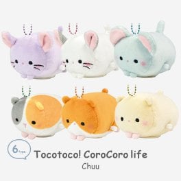 ぬいぐるみ 動物 とことこ！ころころらいふ ちゅー ぬいぐるみ インテリア こども かわいい 小さい きもちいい クリスマス 誕生日 プレゼント 女の子 母の日