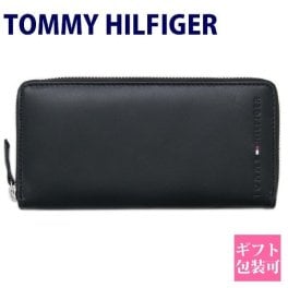 トミー ヒルフィガー 財布 長財布 メンズ TOMMY HILFIGER 財布 メンズ 長財布 ラウンドファスナー WELLESLEY ブラック 31TL13X015 誕生日プレゼント 男性 春財布 レザー 本革 通販