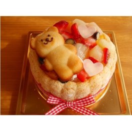 ファーストバースデーケーキ　　ホイップヨーグルトクリーム☆3号、4号【冷凍でお届け！ ギフト ホールケーキ 取り寄せ 】