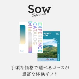 【SOW EXPERIENCE】 総合版カタログギフト(BLUE) 選べる体験ギフト カタログギフト ☆無料メッセージカード＆ラッピング ギフト 父の日 2026 プレゼント