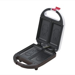 ミッフィー 耳まで焼けるホットサンドメーカー  商品225×153×85mm