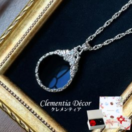 ラウンド ルーペ ネックレス ペンダントルーペ 無料ラッピング 敬老の日 プレゼント 虫眼鏡 拡大鏡 老眼鏡 4.5x 軽量 還暦 古希 喜寿 傘寿 米寿 卒寿 祝い ラッピング付き 母の日 誕生日 プレゼント 女友達 ギフト ロングネックレス 90cm 誕生日 母 50代 60代 70代 即日発送