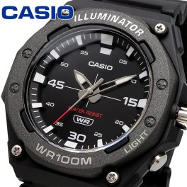 CASIO 腕時計 カシオ 時計 ウォッチ チープカシオ チプカシ スタンダード LEDライト付き アナログ クオーツ MW-620H-1AV メンズ ブラック 海外モデル [並行輸入品]