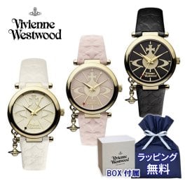 【ラッピング無料・ショッパー付属】Vivienne Westwood 腕時計 レディース オーブ VV006 ヴィヴィアン ウエストウッド ウォッチ　VV006WHWH VV006BKGD VV006PKPK クリスマス プレゼント ホワイトデー お祝い 誕生日