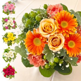 アレンジメント フラワーPetit（プティ）ギフト 花 生花  お祝い 花 母の日 プレゼント 誕生日 季節の花で内容おまかせ 女性 開店 オープン 結婚記念日 フラワー 仏花 お供え ペットお悔み 退職 送別 即日出荷