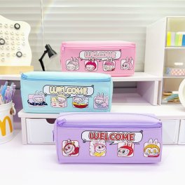 ラブブ ペンケース かわいい 高校生 大学生 小学生 韓国 可愛い ぬいぐるみ 筆記用具 筆箱 筆入れ おしゃれ 大容量 文房具 中学生 入園グッズ labubu