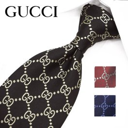 グッチ ネクタイ GUCCI ARGOS 全3色 (8cm) GG柄 【グッチネクタイ・ブランドネクタイ・ブランドギフト・プレゼント】【20代・30代・40代・50代・おしゃれ】