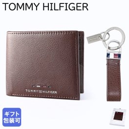 高品質ヨーロッパ輸入モデル トミーヒルフィガー TOMMY HILFIGER 二つ折り財布 小銭入れなし キーリング ギフトセット プレミアム メンズ コニャック AM0AM12788 GB8 COGNAC ウォレット 折財布 送別会 誕生日 結婚祝い 結婚式 彼氏 息子 夫 男性 名刺入れ 高級 父の日 母の日【スペシャルラッピング660円(別売り)】 即日発送 彼氏 財布 ホワイトデー