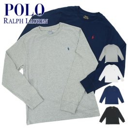 【スペシャルセール 6980円→5980円】ラルフローレン ロンT ボーイズサイズ POLO RALPH LAUREN ポロラルフローレン ラルフローレンTシャツ ロングTシャツ 長袖 クルーネック ブランド メンズ ワンポイント