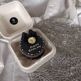 大人可愛い❣シックで上品な濃厚チョコドリップケーキ～3号ver～ 立体ケーキ
