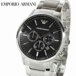 EMPORIO ARMANI エンポリオ アルマーニ クオーツ 腕時計 ウォッチ 日常生活防水 メンズ 男性用 クロノグラフ AR2460