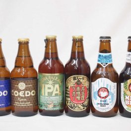 セレクション地ビール6本セット 厳選クラフトビール飲み比べ6本セット（全国版）Ｎｏ.1 飲み比べ6本セット 330ml×6本