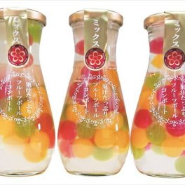 送料無料 ふみこ農園フルーツボールゼリー ミックス3本セット  （注）北海道・沖縄・離島は配達不可 全国送料無料 御歳暮 お歳暮 ハロウィン パーティ インスタ映え 御中元 ギフト 早割 暑中お見舞い 残暑見舞い2022 御見舞 お見舞い お取り寄せ グルメスイーツ 暑中見舞い 残暑見舞い