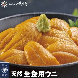 天然ウニ 雲丹 Aランク 100g小分けパック 3パック購入で1パックプレゼント 保存料不使用 うに 生食用【冷凍便】魚卵 美味しい贈物 敬老の日 お歳暮 ギフト