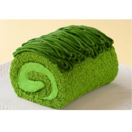 宇治抹茶モンブランロールケーキ