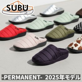 2025年モデル SUBU スブ 冬用サンダル パーマネントコレクション 冬用のおしゃれで暖かいサンダル 起毛加工で暖かい 4層構造のクッションインソール 素足で気軽にお出かけできる 24~25.5cm、26?27.5cm【送料無料】【P変】