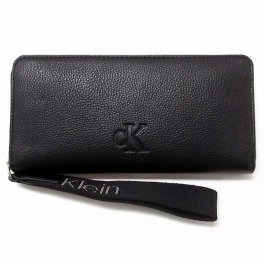 Calvin Klein Jeans カルバンクライン アウトレット サイフ リストストラップ ラウンドジップ 長財布 4K1000G 001
