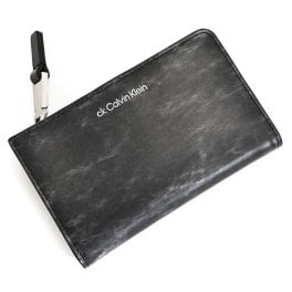 カルバンクライン 財布 小銭入れ コインケース カードケース L字ファスナー 黒(ブラック) CK CALVIN KLEIN 832632 メンズ 紳士 ギフト 定番 彼氏 彼女 プレゼント