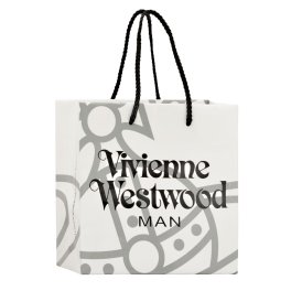 ヴィヴィアンウエストウッド Vivienne Westwood MAN ショップ袋 紙袋 手提げ ブランド ショッパー ヴィヴィアンウエストウッドマン Sサイズ 単品
