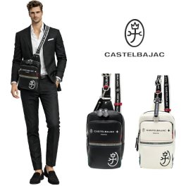 CASTELBAJAC シャアル ワンショルダー ボディバッグ ショルダーバッグ ショルダーバック メンズ レディース 男女兼用 ギフト プレゼント ブラック 052911
