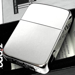 ZIPPO ライター 超鏡面 プラチナプレーティング 1941復刻モデル ジッポ かっこいい シルバー シンプル おしゃれ 銀 スタンダード 丸角 メンズ ギフト プレゼントズ 高級 プレゼント