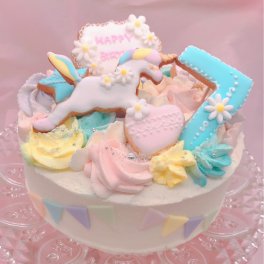 ユニコーンケーキ　4号