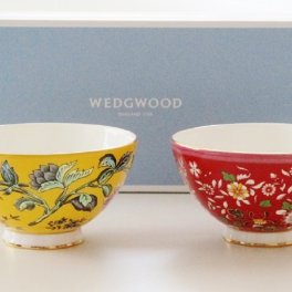 ウェッジウッドWEDGWOOD  ワンダーラストＷonderlust　ボウル（ライスボウル）ペア【ボウル　飯碗】【御結婚御祝・内祝・新築御祝・還暦御祝・御礼・寿・ギフト包装可能】