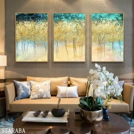 絵画 ３枚セット インテリア ファブリック パネル 枠付き アート 人気 モダン 絵70×50cm  装飾 インテリア アートパネル リビング プレゼント 額入り 額装込 壁掛け 壁絵 ホテル 旅館 カフェ アートフレーム 送料無料