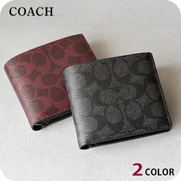 コーチ 二つ折り財布 メンズ ブランド COACH CY406 財布 選べるモデル