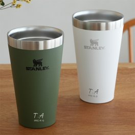 スタンレー スタッキングパイント 470ml 2点ペアセット | STANLEY スタンレー GO SERIES ゴーシリーズ 水筒 タンブラー キャンプ アウトドア 通年 シック おしゃれ デスクワーク 日常使い 誕生日 記念日 誕生祝い 名入れ 名前入り 結婚祝い