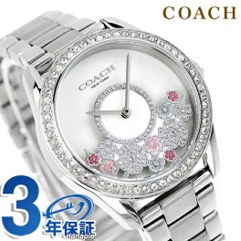 コーチ プレストン クォーツ 電池式 腕時計 ブランド レディース COACH 14503775 アナログ ホワイト 白