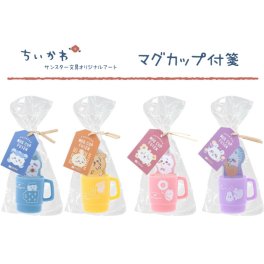 【サンスター文具】 ちいかわ Vi Hygge os マグカップマグカップ付箋 ふせん