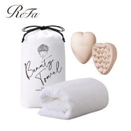 【ReFa公式】正規品 ReFa HAIR DRY TOWEL リファヘアドライタオル エジプトコットン ハートブラシ フォー スカルプ ReFa HEART BRUSH for SCALP RS-AQ 吸水 ふわふわ 新疆綿 スーピマコットン 敏感肌 赤ちゃん 乾燥機可 速乾 タオルドライ 3色 rainy ヘア ドライ タオル ギフト プレゼント
