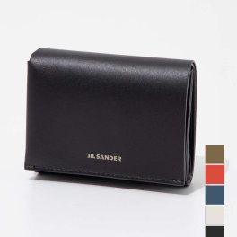 ジルサンダー JIL SANDER J25UI0005 P5995 三つ折り財布 オリガミ 財布 メンズ プレゼント ミニ財布 レザー ロゴ コンパクトウォレット 折り畳み 本革 小銭入れ ギフト シンプル 記念 お祝い ORIGAMI WALLET ブラック