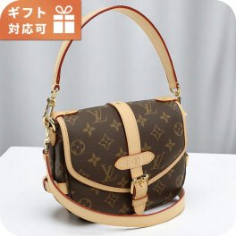 ルイヴィトン 斜め掛け ショルダーバッグ レディース ブランド LOUIS VUITTON モノグラム ソミュール BB M46740 ブラウン バッグ