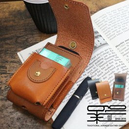 粋 sui 煙 SU-A-006Q[IQOSケース アイコスケース IQOSカバー アイコスカバー 煙草入れ 煙草ケースIQOS アイコス 加熱式たばこ 煙草 たばこ 栃木レザー 革 レザー レザーケース メンズ 日本製 手づくり]