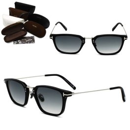 トムフォード サングラス TOM FORD FT1042-D/S 01B 52 TF1042 サングラス EYEWEAR アジアンフィット ブラック グレーグラデーション