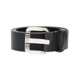 ディーゼル DIESEL ベルト ロゴ カジュアル ストリート X08881P1913 T8013 メンズ ブラック 本革 レザー