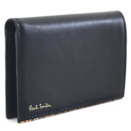 ポールスミス カードケース 紺(ネイビー) Paul Smith psc761-30 メンズ 紳士 ギフト 定番 彼氏 彼女 プレゼント