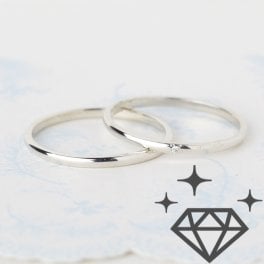 【大人気】マリッジリング【名入れ刻印無料】結婚指輪【サイズ交換無料】ペアリング プラチナ ダイヤモンド リング【10大特典ございます】2個セット プラチナ100(10%) Dia0.005ct カップルリング 格安 業界最安値 ゴールド シルバー パートナー結婚記念日 誕生日 クリスマス サプライズ プレゼント 日本製 ダイヤモンドリング 激安 honnete PT8014P