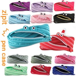 筆箱 ペンケース ペンポーチ かわいい 小物入れ 定番 文房具 筆箱 モンスター zipit ジップイット