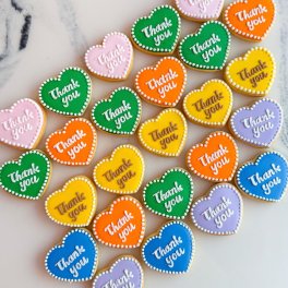 ドットハート アイシングクッキー オーダー 文字入れ 名前入れ 誕生日 プレゼント パステル 可愛い 淡色 推し活 グッズ 韓国 名入れ ケーキデコレーション 選べる9色 引き菓子 ノベルティー デビュー記念
