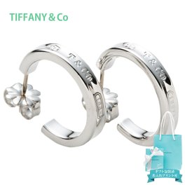 ティファニー ピアス レディース ナローフープ TIFFANY&Co. スターリングシルバー シルバー シルバー 25225732 NARROW HOOP ブランド ギフト 新品 正規品 通販 ギフト
