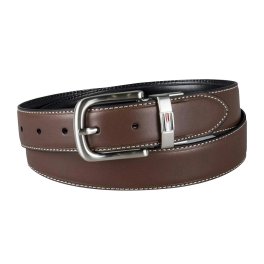 トミーヒルフィガー TOMMY HILFIGER ベルト リバーシブル ギフト 11TL08X014 メンズ ブラウン+ブラック ビジネス カジュアル