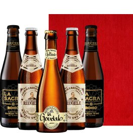 クラフトビール 飲み比べ 5本 セット【無料 リボンラッピング メッセージカード】ドイツ ベルギー フランス スペイン 330ml 3種ギフト箱付 お祝い 誕生日 還暦 送料無料